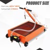 Low Profile Oil Drain Pan with Electric Pump, Heavy-Duty Metal Oil Change Pan for Cars,Folding Handle, 8FT Hose for Cars, SUVs, Trucks, Buses, RVs - 2 of 4