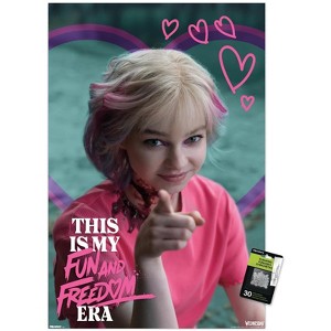 Trends International Wednesday: Season 2 (2025) - Enid Fun And Freedom Unframed Wall Poster Print Clear Push Pins Bundle 22.375" x 34" - 1 of 4