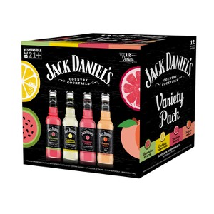 Jack Daniel's Country Cocktail Malt Variety - 12pk/10 fl oz Bottles - 1 of 4