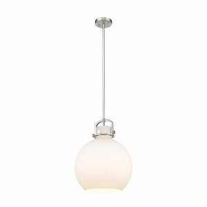 Newton Sphere - 1 Light Stem Hung Pendant In Industrial Style-19.63 Inches Tall and 14 Inches Wide - 1 of 1
