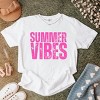 Simply Sage Market Summer Vibes Block Distressed Garment Dyed Tee - 3 of 4