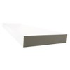 InPlace 36" Decorative Floating Shelf: Modern White, Wood Composite, 10" Depth - image 3 of 3