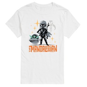 Men's - Star Wars - The Mandalorian Doodle Mondo Short Sleeve Graphic T-Shirt - 1 of 4