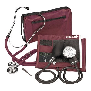 Veridian Adult Aneroid Sphygmomanometer Unit w/ Stethoscope - 1 of 3