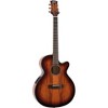 Mitchell MX430 Spalted Maple Acoustic-Electric Guitar Pack Whiskey Burst - 4 of 4