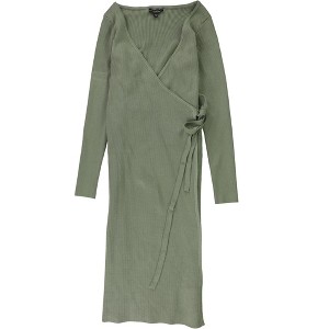 GUESS Womens Everly Wrap Sweater Dress - 1 of 2