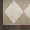 Nourison Washable Modern Jute Diamond Geometric Non-Skid Indoor Area Rug - 4 of 4