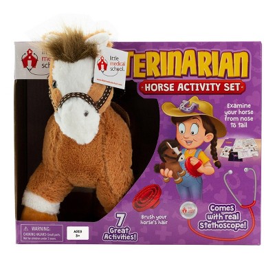Little Medical School Veterinarian Horse Activity Set - 7 Great Activities