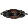 Generic Shoulder Hobo Bags Trendy Purses Leather Crescent Bags Black - 3 of 4