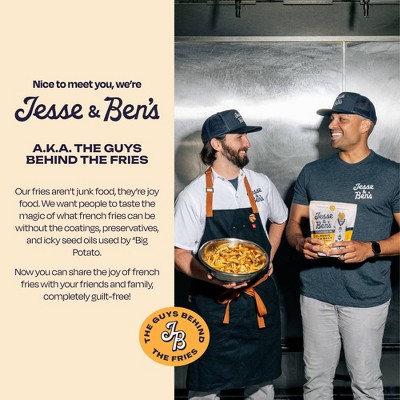 Jesse & Ben's Tallow & Sea Salt House-Cut Fries - 14oz