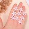 Unique Bargains Girl's Rhinestone Mini Floral Hair Clips 20 Pcs - 4 of 4