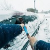 Racxily 3 In 1 Windshield Ice Scraper Extendable Car Snow Removal Tool Telescoping Car Broom Snow Shovel Automobile Frost Removal - 2 of 4
