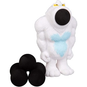 Hog Wild Yeti Ball Popper Toy - Christmas Stocking Stuffer Includes 4 Soft Foam Balls - Safe for Indoor/Outdoor Play - Gift for Kids, Girls, Boys - 1 of 4