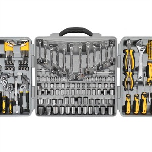 KTMBDW 205 Pieces Tool Set, General Home/Auto Repair Tool Kit, with Plastic Toolbox Storage Case, Gray - 1 of 4