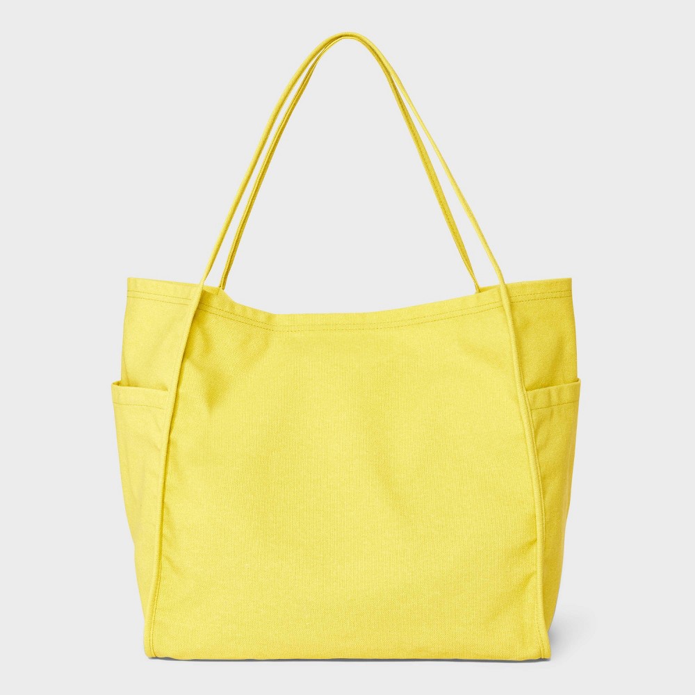 Photos - Travel Accessory Large Tote Handbag - Wild Fable™ Yellow