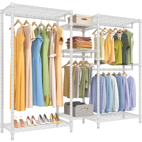 Vipek V6 Wire Garment Rack Heavy Duty Clothes Rack Freestanding Metal ...