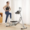 VEVOR AB Workout Machine, Ab Workout Equipment at Home Gym,Core & Abdominal Trainers for Women,440 lbs Weight Capacity Strength Training Ab Cruncher - 2 of 4
