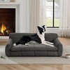 Gulches 12in H x 35in W x 25in D SofaRest Pet Bed Dark gray 1 Pack Large Dog Livestock Supplies Product type - 3 of 4