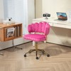 CAVINAS Velvet Home Office Desk Chair, Computer Chair, Swivel Office Chair, Wheels Swivel Height Adjustable Swivel Task Chair - 4 of 4