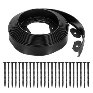 Unique Bargains Flexible Durable Maintenance-Free DIY Landscape Edging 1 Pc - 1 of 4
