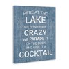 Stupell Industries Parade Lake Party Cocktail Canvas Art, 16" x 20" - 2 of 4