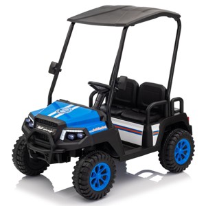 TopComfy Baby Walkers XL Kids Ride On Truck Big Seat Removable Four Wheel Suspension Kids Toy Four Seats for Kids, Blue, 46.46"*25.98"*14.57" - 1 of 4