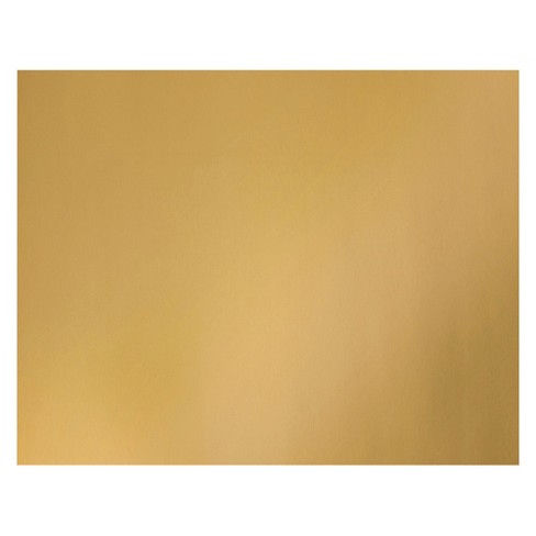 Pacon Coated Poster Board, 22 x 28 Inches, Gold, Pack of 25 - image 1 of 2