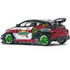 Toyota Pandem GR Yaris RHD (Right Hand Drive) #87 "Daigo Saito" Black with Graphics 1/64 Diecast Model Car by Pop Race - 3 of 4