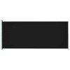 vidaXL Patio Retractable Side Awning 70.9"x196.9" Black - 2 of 4