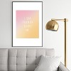 Bohomadic.Studio I Am Proud To Be ME Body Positivity Metal Framed Art Print - Deny Designs - 2 of 4