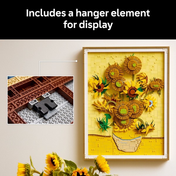 LEGO Art Vincent van Gogh – Los Girasoles Set de Construcción 31215 6