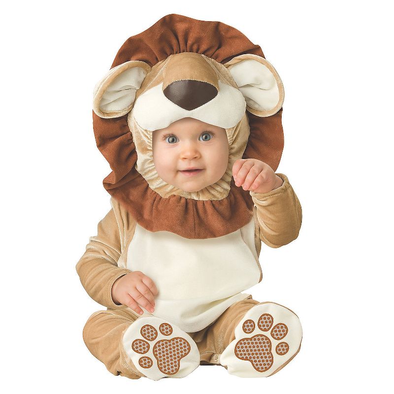 Halloween Express Toddler Lovable Lion Costume - Size 18-24 Months - Beige, 1 of 2
