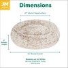 FurHaven Calming Cuddler Long Fur Donut Dog Bed - 2 of 4