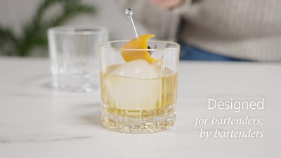 Spiegelau Perfect Serve Crystal Double Old Fashioned Glass Set