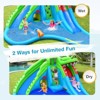 Infans Inflatable Crocodile Style Water Slide Upgraded Kids Bounce Castle w/780W Blower - 4 of 4