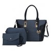 MKF Collection Shonda 3PC Tote with Cosmetic Pouch & Wristlet by Mia K - 2 of 4