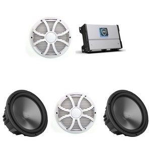 Wet Sounds HTM-1 - HTM Series Full-Range Class-D 1200 Watt at 1Ω Mono Amplifier, (2) Wet Sounds REVO 10 FA S4 V3 - REVO Series 10" Free Air 4Ω V3 S... - 1 of 4