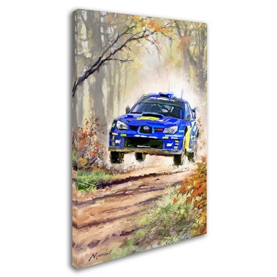 Trademark Fine Art -The Macneil Studio 'Rally Car' Canvas Art