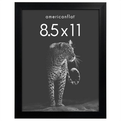 Americanflat Gallery-Style Picture Frame to Secure Artwork, Prints, and Photos
