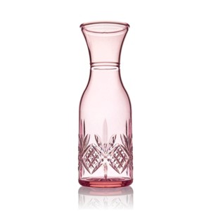 Godinger Silver 40 fl oz Dublin Acrylic Carafe Blush: Hand Wash, Hot/Cold Beverage Server, 10.68" Height, Pink - 1 of 1