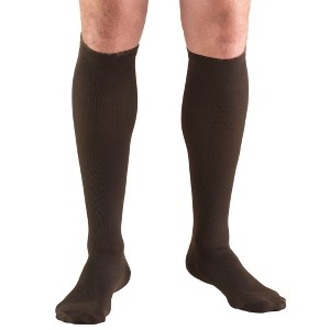 Truform Compression Socks, 20-30 mmHg, Men's Dress Socks, Knee High Over Calf Length - 1 of 4
