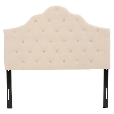 Marlen Tufted Headboard - Full/Queen - Beige - Christopher Knight Home