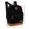 Wrangler Yellowstone Sturdy Backpack for Travel, Classic Logo Water Resistant Casual Daypack with Padded Laptop Notebook Sleeve - image 2 of 4