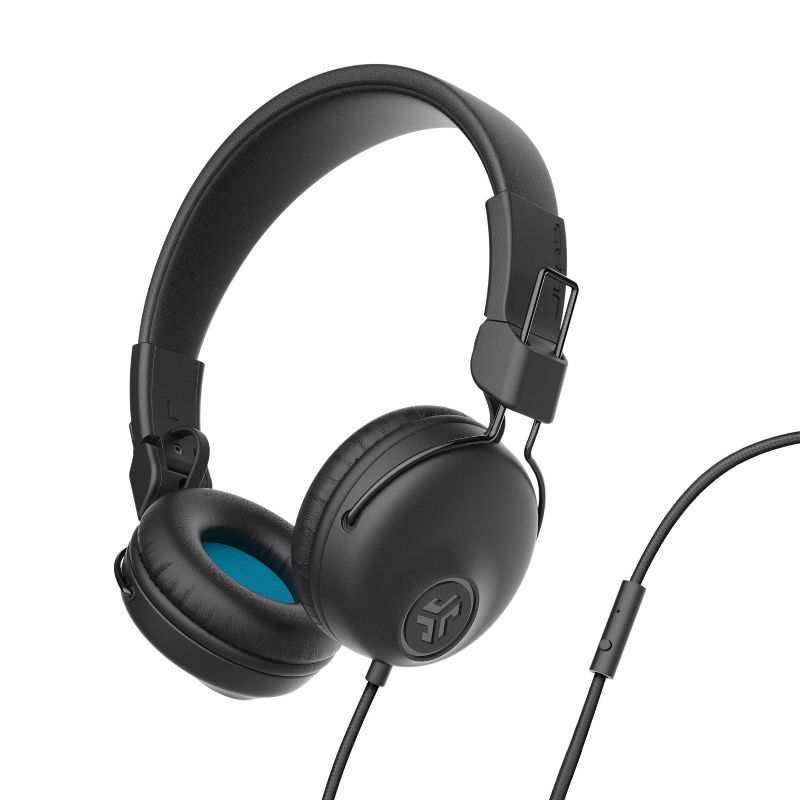 JLab Studio Wired On-Ear Headphones - Black, 3 of 6