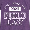Girls' - Instant Message - Here For Field Day Fitted Short Sleeve Graphic T-Shirt - 2 of 4