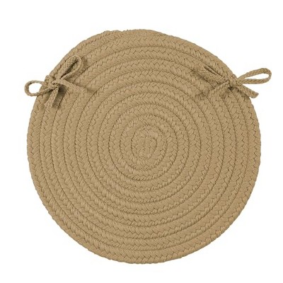 Colonial Mills Boca Raton - Cuban Sand Chair Pad, 1 Pc