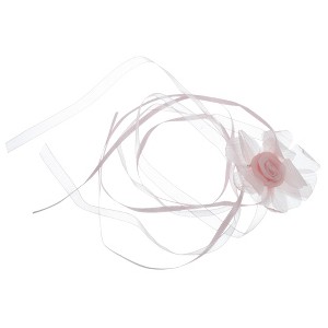 Unique Bargains Flower Bandages Choker Necklace Pink 1 Pc - 1 of 4