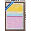 Trends International Reinders: Abstract - Colorful Squares in Pink and Yellow Framed Wall Poster Prints - 3 of 4