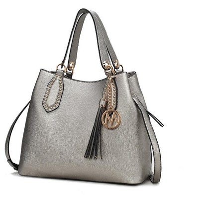 MKF Collection Lana Vegan Leather Women’s Hobo Bag by Mia K