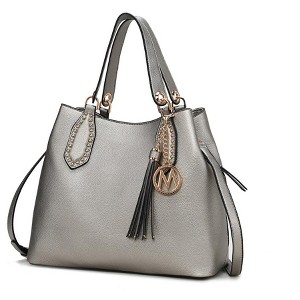 MKF Collection Lana Vegan Leather Women’s Hobo Bag by Mia K - 1 of 4